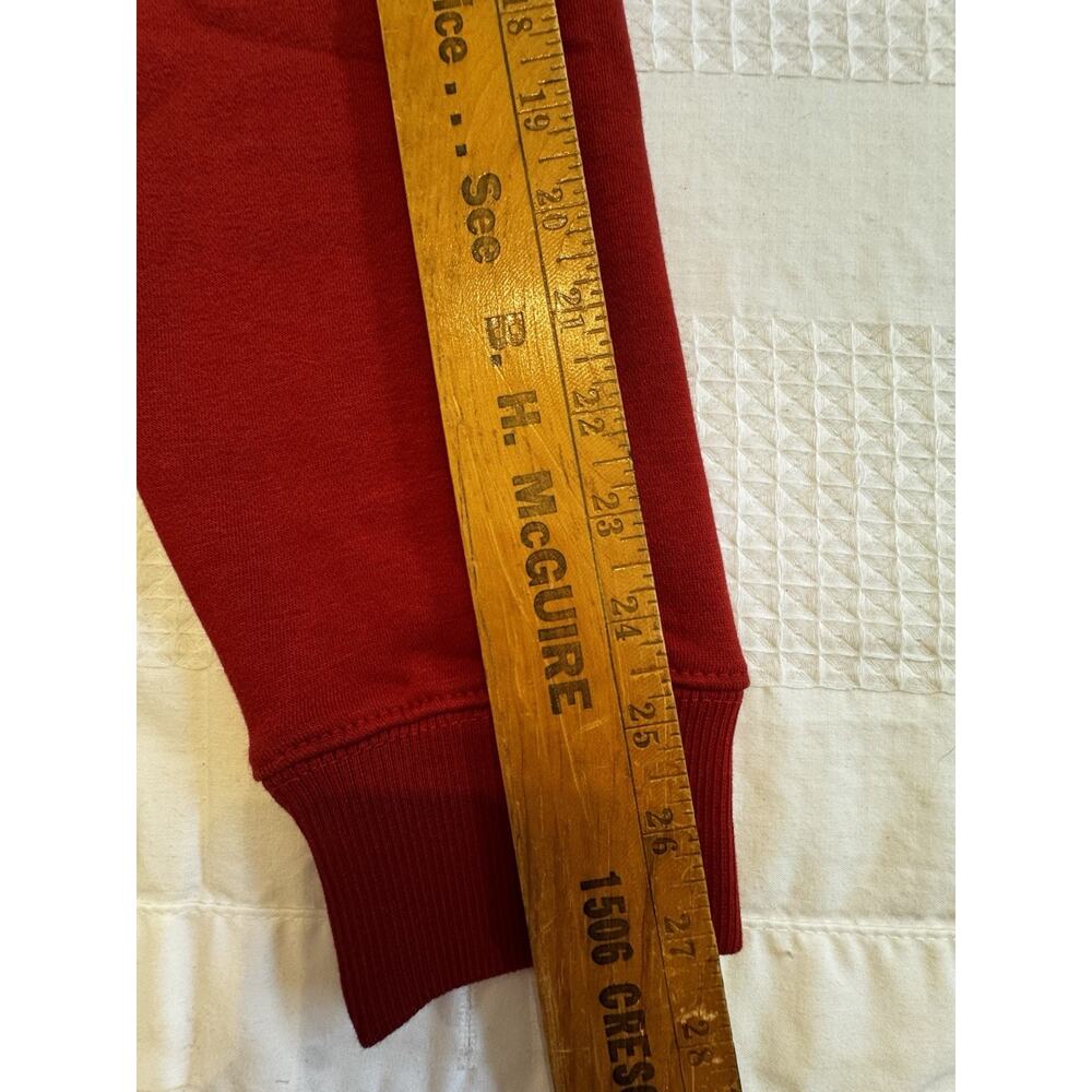 Rawgear Hoodie Men's Sz L Red Oversized Logo Heavyweight NWT Workout - Picture 12 of 14